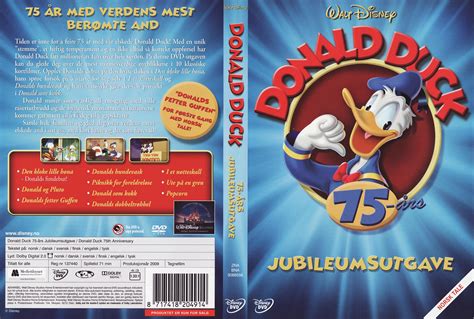 Coversboxsk Donald Duck 75 års Jubileumsutgave High Quality Dvd