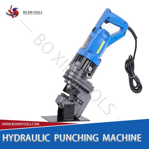 Hydraulic Punching Machine Battery Hole Punch Tool Electric Hydraulic