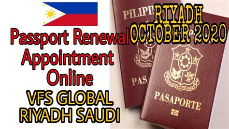 Ethiopian passport renwal form youtube : Passport Renewal Appointment Online VFS RIYADH OCTOBER ...