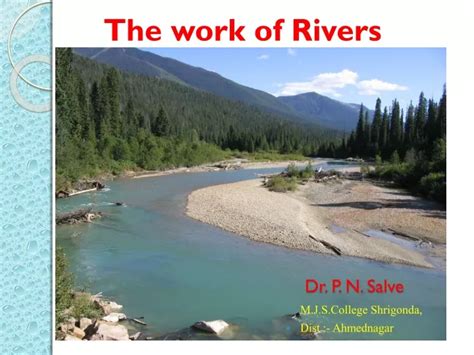 Ppt The Work Of Rivers Powerpoint Presentation Free Download Id