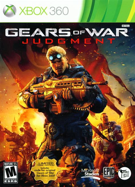 Gears Of War Judgment 2013 Xbox 360 Box Cover Art Mobygames