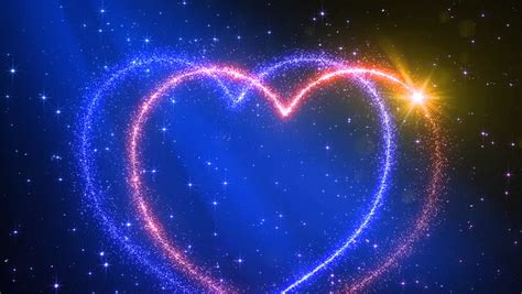 Colorful Sparkling Heart Stock Footage Video 100 Royalty Free 984655
