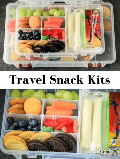 The Best Kids Snack Kit For Traveling Healthy Travel Snacks Road