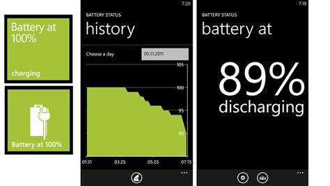 Battery Meter With Live Tile Is A Life Saver Homebrew Windows Central