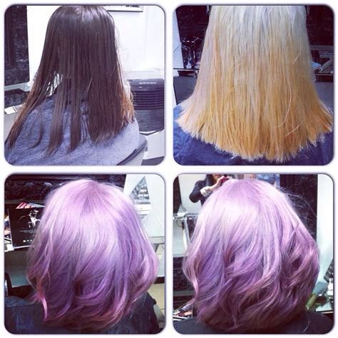 chocolate brown to electric purple by glamour hair salon abu dhabi glamour hair glamour hair