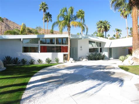 California Style Mid Century Modern Bungalow Palm Springs Mid Century