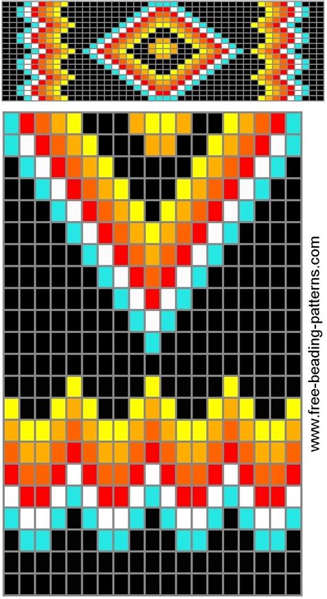 Printable Native American Bead Patterns 2023 Calendar Printable