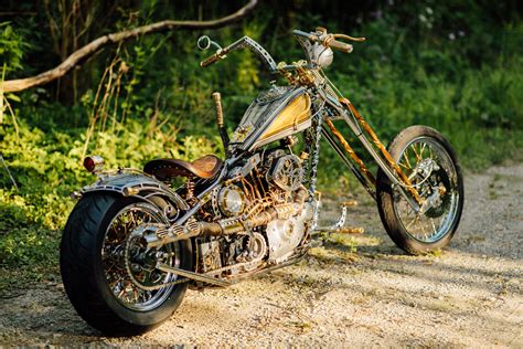 Steampunk Ironhead Pittsburgh Moto Pittsburghs Custom Motorcycle