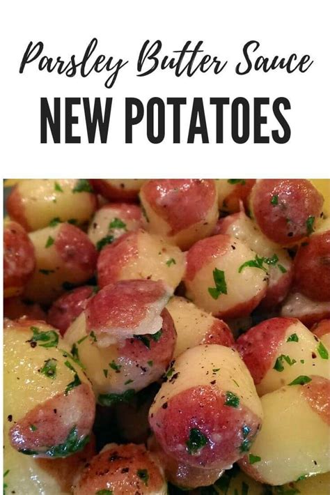 Vegetable side dish recipes, food, precision nutrition ideas, 21 day fix ideas! This simple potato side dish is made with baby red potatoes finished in an herbed butter sauce ...