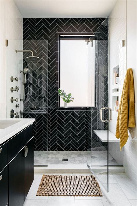 Dark Shower Tile Ideas Best Home Design Ideas