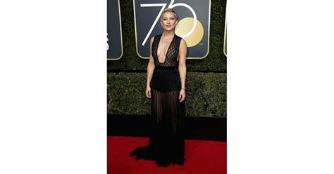 Kate Hudson Wearing A Valentino Haute Couture Gown With Commando Best