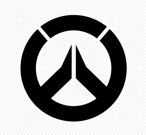 Black Round Overwatch Logo Symbol Citypng