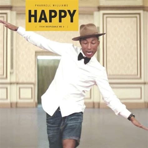 Pharrell Williams Happy From Despicable Me 2 Yellow Vinyl Single