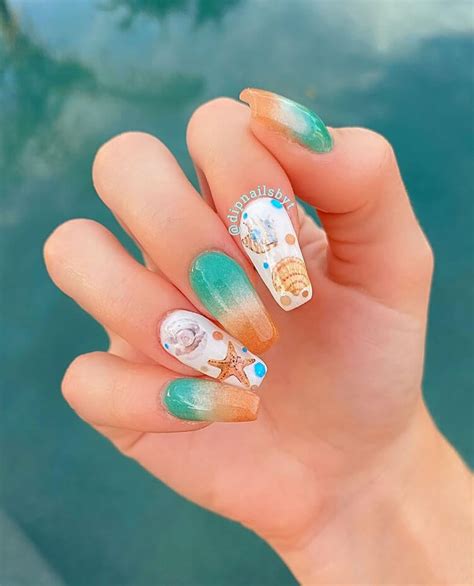 15 Beach Nail Designs For Your Next Vacation Moms Got The Stuff