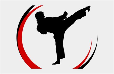 Mixed Martial Arts Clipart Taekwondo Flying Kicks