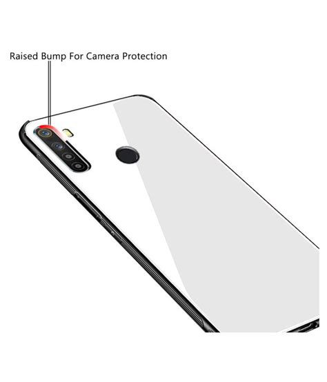 Xiaomi Redmi Note 8 Mirror Back Covers Doyen Creations White 360