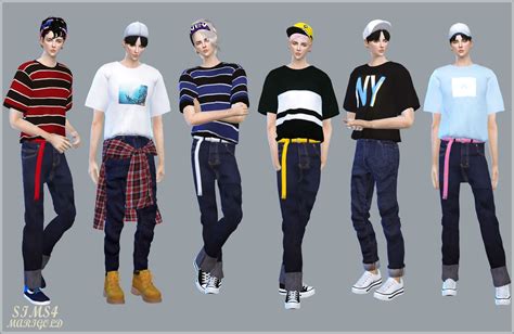 My Sims 4 Blog Clothing And Hats For Males And Females By