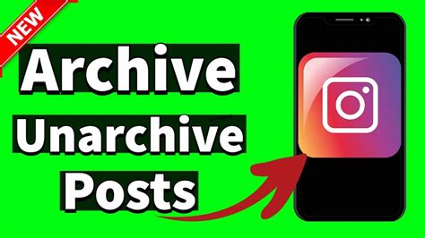 How To Archive And Unarchive Instagram Posts New Update YouTube