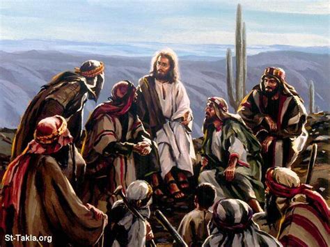 Image Jesus Talking To His Disciples صورة يسوع يتحدث مع تلاميذه