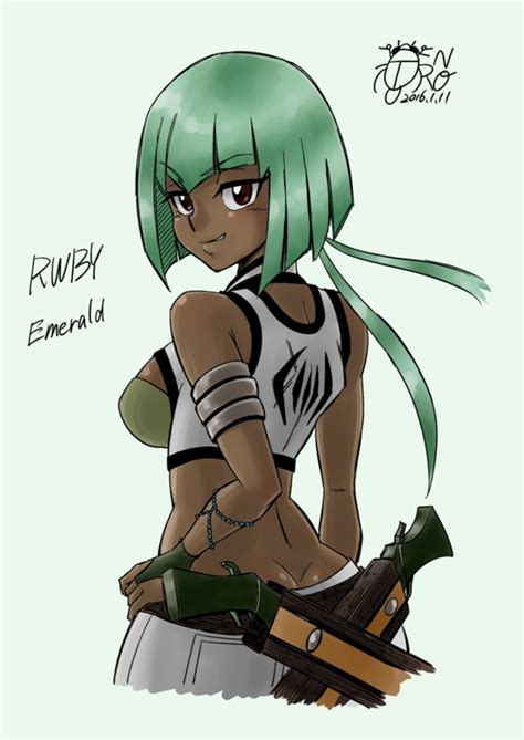 Rwby Emerald Sustrai Rwby Anime Rwby Rwby Fanart