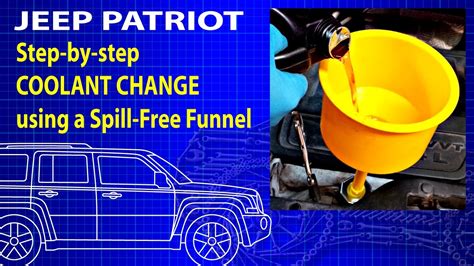 Jeep Patriot Coolant Change Bumper Cover Removal And Refill With