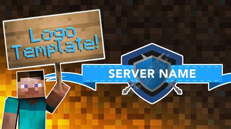 Minecraft Server Icon Template At Collection Of