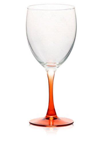 Orange Stem Wine Glass 10oz Want To Know More Click On The Image