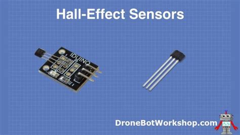 Controlling Stepper Motors With Hall Effect Switches Dronebot Workshop