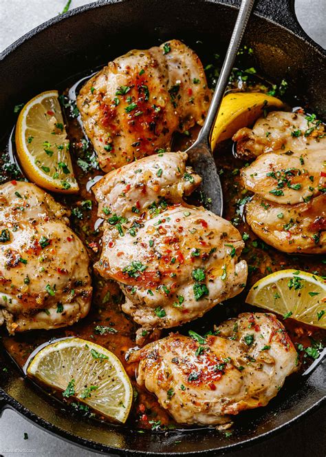 All Time Best Baked Lemon Chicken Thighs Easy Recipes To Make At Home