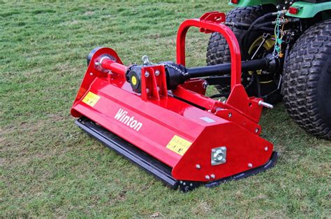 Whf200 Winton Hydraulic Offset Flail Mower 2m Wide For Compact
