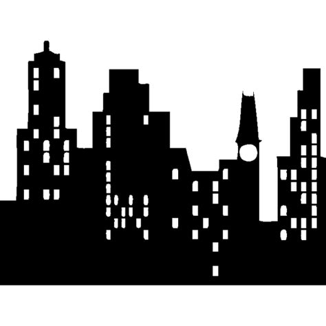 New York City Silhouette Sticker Skyline Clip Art Silhouette Png
