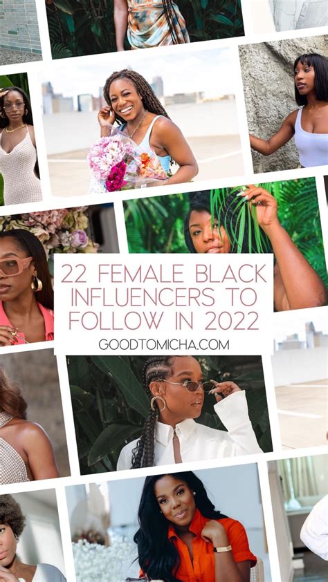 22 Black Female Influencers To Follow In 2022