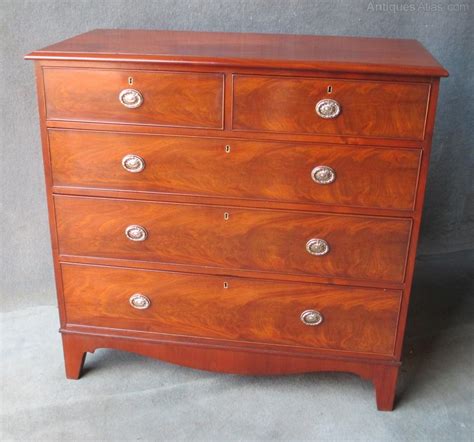 Mahogany Flat Front Chest Of Drawers Antiques Atlas