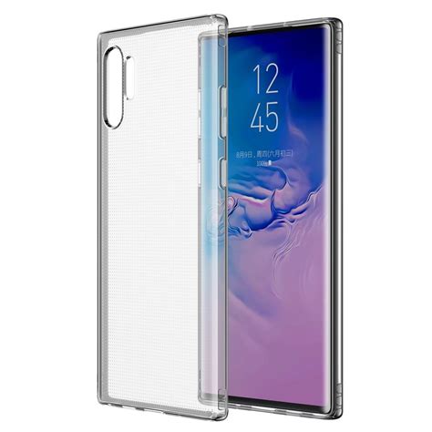 Limited to galaxy note10+ lte model only. Coque Samsung Galaxy Note 10 Plus transparente simple