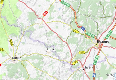 Mappa Michelin Jours En Vaux Pinatina Di Jours En Vaux Viamichelin