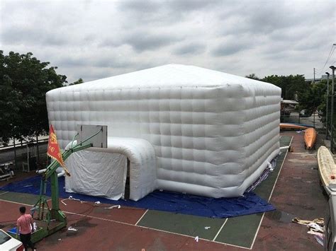 Durable Super Giant Inflatable Tent White Air Building Structure For