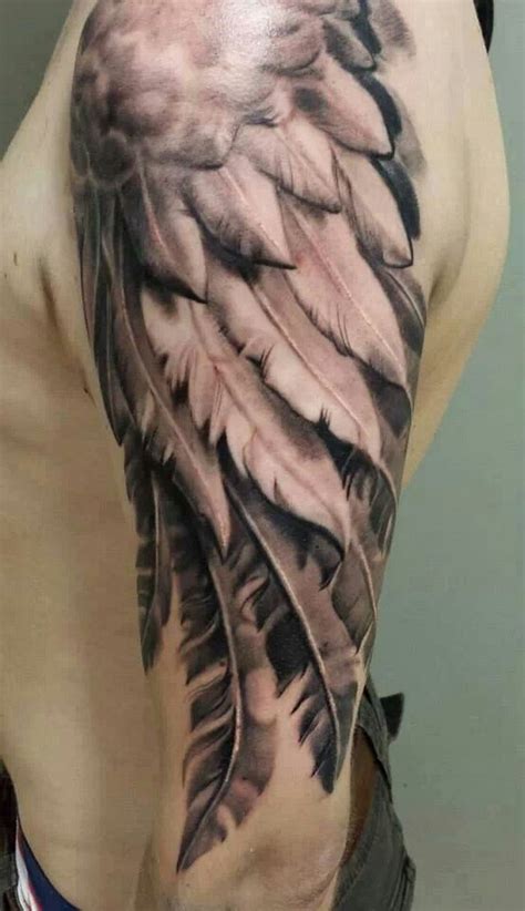 75 Amazing Feather Tattoo Design Mens Craze