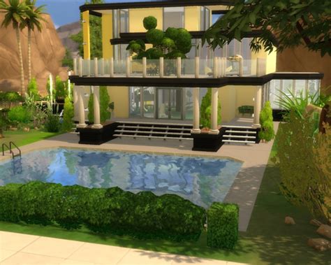 Modern Home 6 By Maxi Sims At Akisima Sims 4 Updates