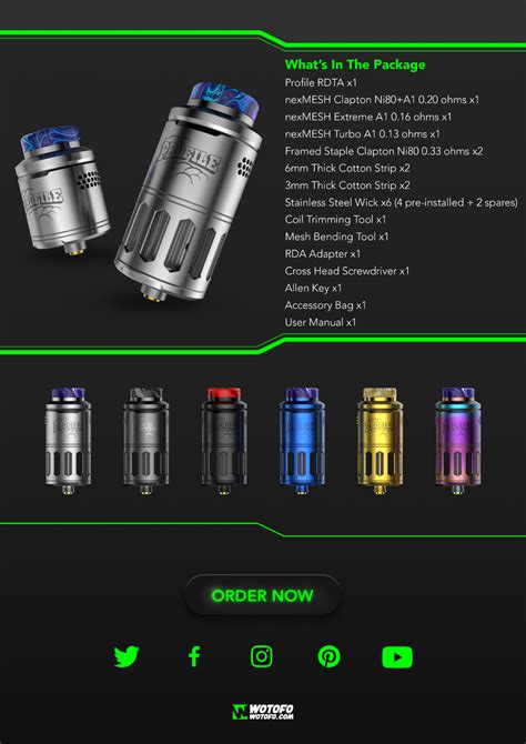 Wotofo Profile Rdta Vaporizarte