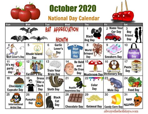 National Food Day Calendar 2022 Printable Breaking News Calendar 2024
