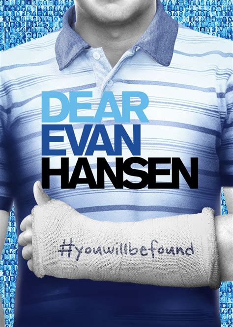 Dear Evan Hansen London Official Site Dear Evan Hansen Musical