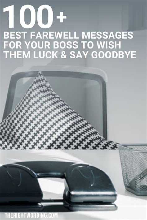 100 Best Farewell Messages To Boss To Wish Them Luck And Say Goodbye