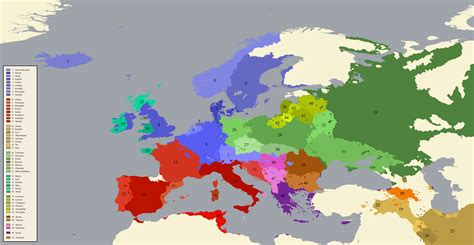 Alternate Linguistic Map Of Europe In 1914 Imaginarym