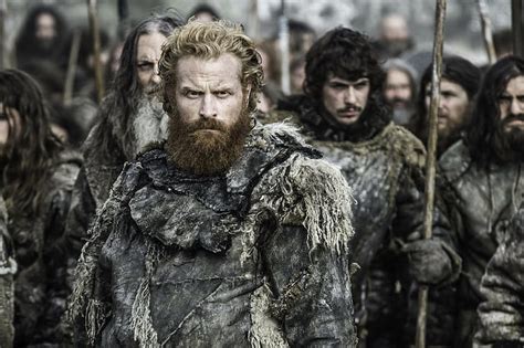 Fernsehserie Game Of Thrones Jon Snow Kit Harington Kristofer Hivju Und Tormund Giantsbane