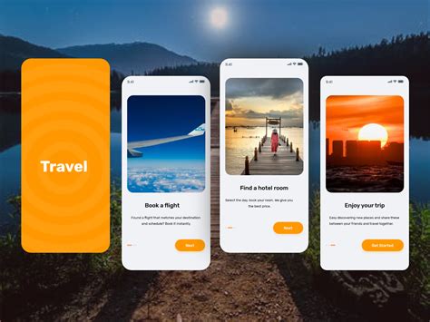 Travel App Onboarding Screen Travel App Search By Muzli