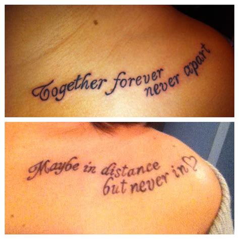 Siblings Quotes Tattoo 65 Matching Sister Tattoo Designs To Get Your
