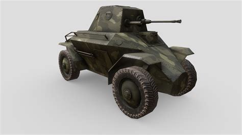39m Csaba Armored Car Buy Royalty Free 3d Model By Raptor3 Fc629cf