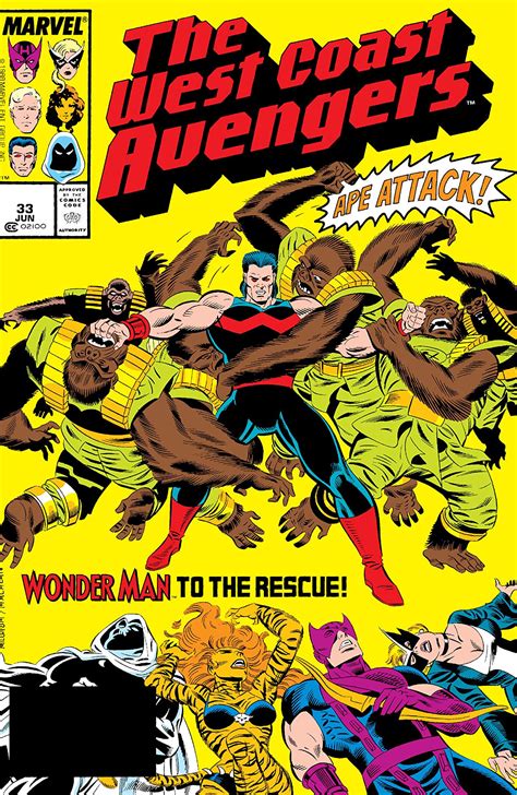 West Coast Avengers Vol 2 33 Marvel Database Fandom