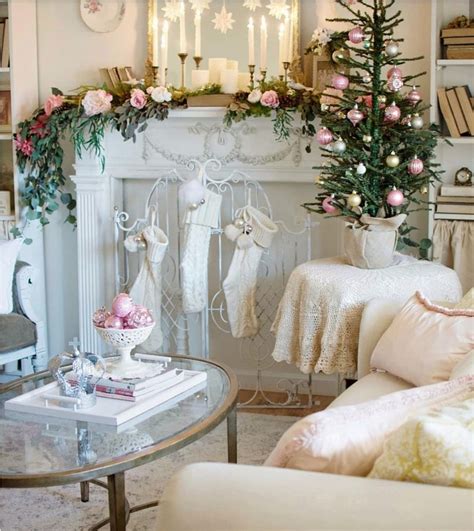 Holiday Home Tour Rosie Rose Chic Romantic Christmas Small Christmas