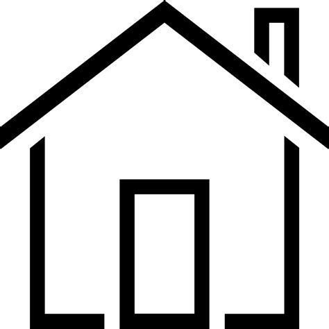 House Building Outline Svg Png Icon Free Download 67183